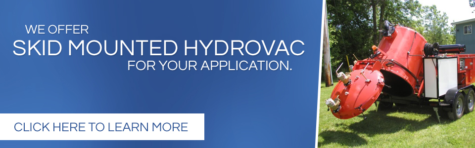 Skid Mounted Hydrovac systems by Oakley Vac Waubaushene, ON